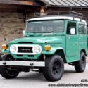 1976 Toyota Land Cruiser BJ40 48,965 Miles Green 3.4L Manual Diesel
