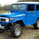 1976 Toyota Land Cruiser FJ-40 Voodoo Blue $110k in restoration!