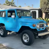 1976 toyota land cruiser very original solid california fj 40 fj cruiser project