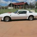 1976 Trans Am Rare Factory 455 4-Speed Was Black Now White Factory Red Interior