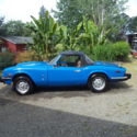 1976 Triumph Spitfire 2dr.Convertible.Same Owner since 1984.Original Miles 86K.