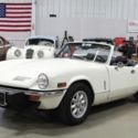 1976 Triumph Spitfire  34267 Miles White Convertible 1500cc 4 Speed Manual