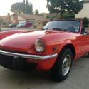 1976 Triumph Spitfire with Overdrive a California Classic