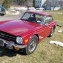 1976 Triumph TR-6 4spd with over drive and hard top