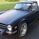 1976 Triumph TR-6 Convertible No Reserve Clear Title Made April, 1976 England