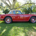 1976 Triumph TR-6 Red/Tan - Factory A/C and overdrive - Fully Restored - All New