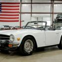 1976 Triumph TR6  51655 Miles White Convertible 2.5L 6-Cylinder 4-Speed Manual