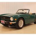 1976 Triumph TR6  86541 Miles Green  2.5L inline 6 5 Speed Manual