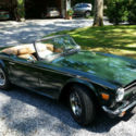 1976 Triumph TR6 British raceing green