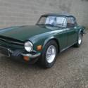 1976 Triumph TR6 classic car green clean WV title 63000 miles