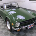 1976 TRIUMPH TR6. EXCEPTIONALLY WELL MAINTAINED, ONE REPAINT. EXCELLENT DRIVER.