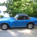1976 Triumph TR6--Incredibly beautiful, last year of production! FabTahiti Blue!
