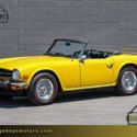 1976 Triumph TR6  Inka Yellow Convertible 2.5L I6 2041 Miles