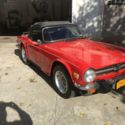 1976 Triumph TR6 Roadster. Pimento Red