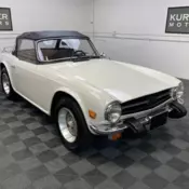 1976 TRIUMPH TR6. WELL PRESERVED, ORIGINAL DRIVER WITH 54,335 MILES.