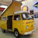 1976 Volkswagen Type 2 Campmobile Westfalia 3,308 Miles Yellow Manual