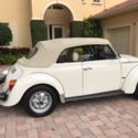 1976 VW Bug Convertible - Triple White - Original