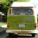 1976 VW Bus conversion bubble top camper California Bus.