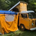 1976 VW Bus Westfalia Campmobile Camper Sink icebox sleeps 4 2.0 Motor