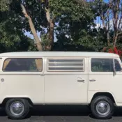 1976 VW Westfalia Tin Top Camper Original CA Bus Being Sold At No Reserve