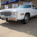 1976 White Cadillac Eldorado Convertible Good running Car must See!