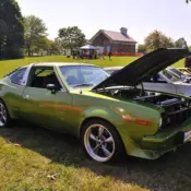 1977 AMC Hornet Green AMX