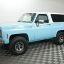 1977 Blue BLAZER. RESTORED 4X4! COLLECTOR CONVERTIBLE!!