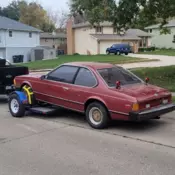 1977 BMW 630 CSi Red