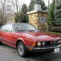 1977 BMW 630CSi  66,000 Miles Red   4 Speed Manual
