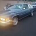 1977 Cadillac De Ville Coupe Blue RWD Automatic