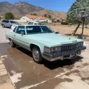 1977 Cadillac DeVille Coupe Green