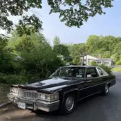 1977 Cadillac DeVille Coupe Red