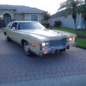 1977 CADILLAC ELDORADO - BEAUTIFUL YELLOW /CREAME -LOW MILES- FREE DELIVERY