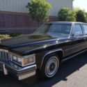 1977 Cadillac Fleetwood Brougham 2 owner car Rare Triple Black with Sunroof !!!