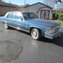 1977 Cadillac Fleetwood Brougham Sedan 4-Door 7.0L Admiral Blue