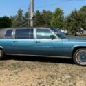 1977 Cadillac Fleetwood Limo Sedan Blue RWD Automatic