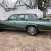 1977 Cadillac Seville Green renaissance