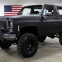 1977 Chevrolet Blazer  8 Miles Matte Black  5.3L V8 Turbo 400 Automatic