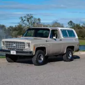 1977 Chevrolet Blazer LS Engine Tan