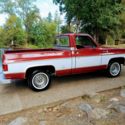 1977 Chevrolet C-10 Pickup Red RWD Automatic Cheyenne