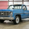 1977 Chevrolet C10  77068 Miles Medium Blue Pickup Truck 305ci V8 Automatic