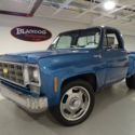 1977 Chevrolet C10 Cheyenne 44,602 Miles Blue Pickup V8 Automatic