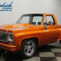 1977 Chevrolet C10 Custom Deluxe 75130 Miles Atomic Orange Pickup Truck 350 V8 A