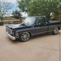 1977 Chevrolet C10 pickup Blue RWD Automatic cheyenne
