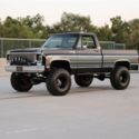 1977 Chevrolet C10/K10 Pickup Black 4WD Automatic Scottsdale/Cheyenne