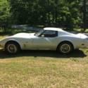 1977 Chevrolet Chevy Corvette L-82 350 manual 4 speed trans white third owner
