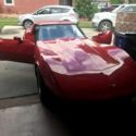 1977 Chevrolet Corvette  19,655 Miles Red Coupe V8 5.7L Manual