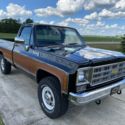1977 Chevrolet K-20 Pickup Black 4WD Automatic Cheyenne