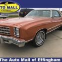 1977 Chevrolet Monte Carlo  55715 Miles Orange  350 Automatic