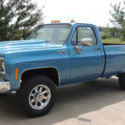 1977 Chevrolet P/U truck Custom Deluxe 20 3/4 ton w/ 1 ton rear stick shift 4x4